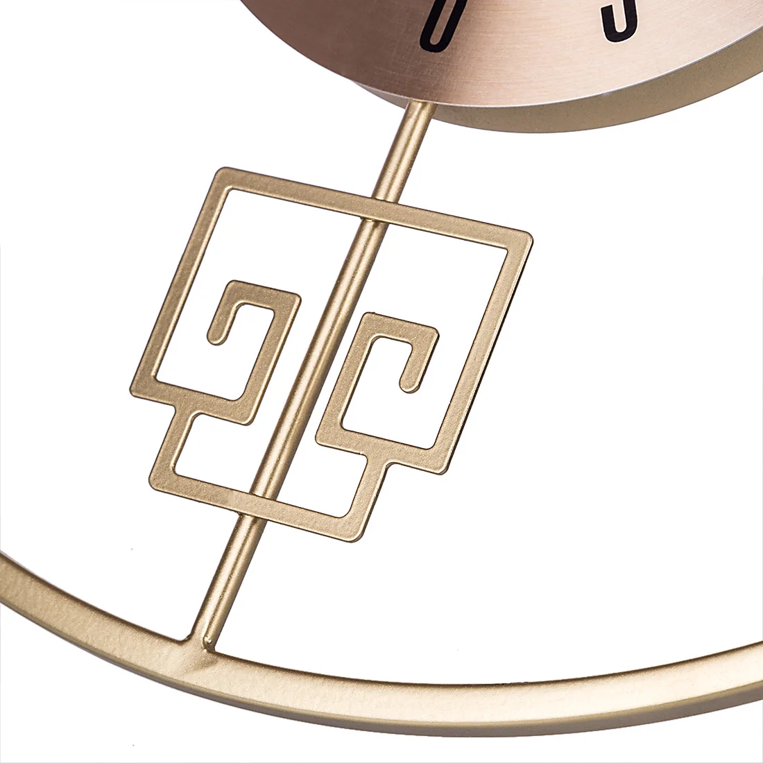 50 см 20 дюймов скандинавские бесшумные настенные часы современный дизайн полые