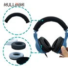 Сменные накладки на наушники NullMini, ободок для наушников Skullcandy Hesh 2,0, кожаные или бархатные наушники