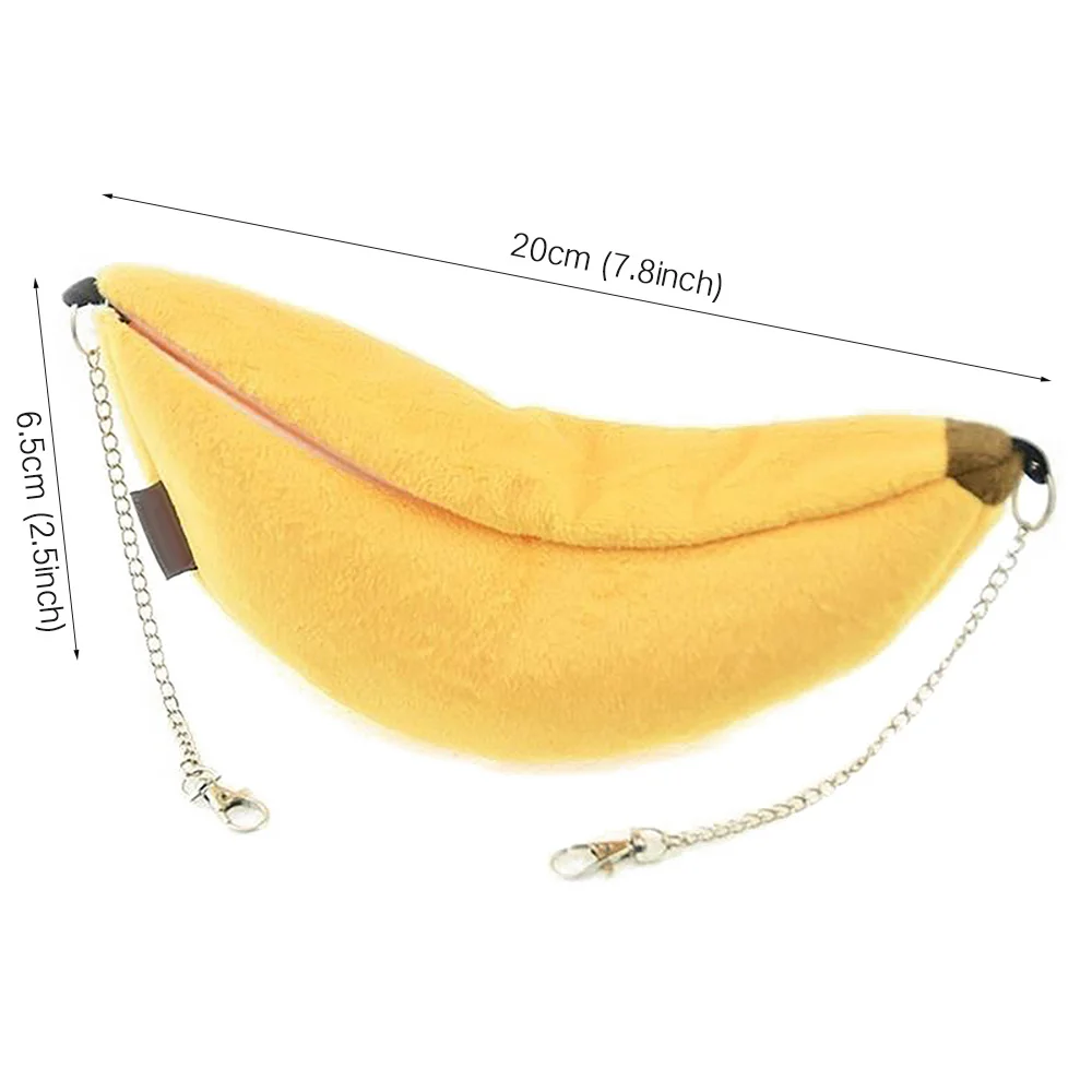 Домашнее животное хомяк гамак для крысы клетка дом типа &quotбанан&quot Форма