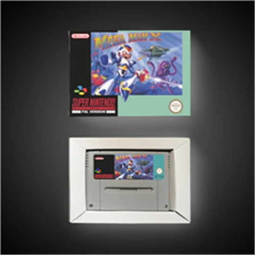 Megaman X - EUR версия карта действия для игры с розничной коробкой | Электроника