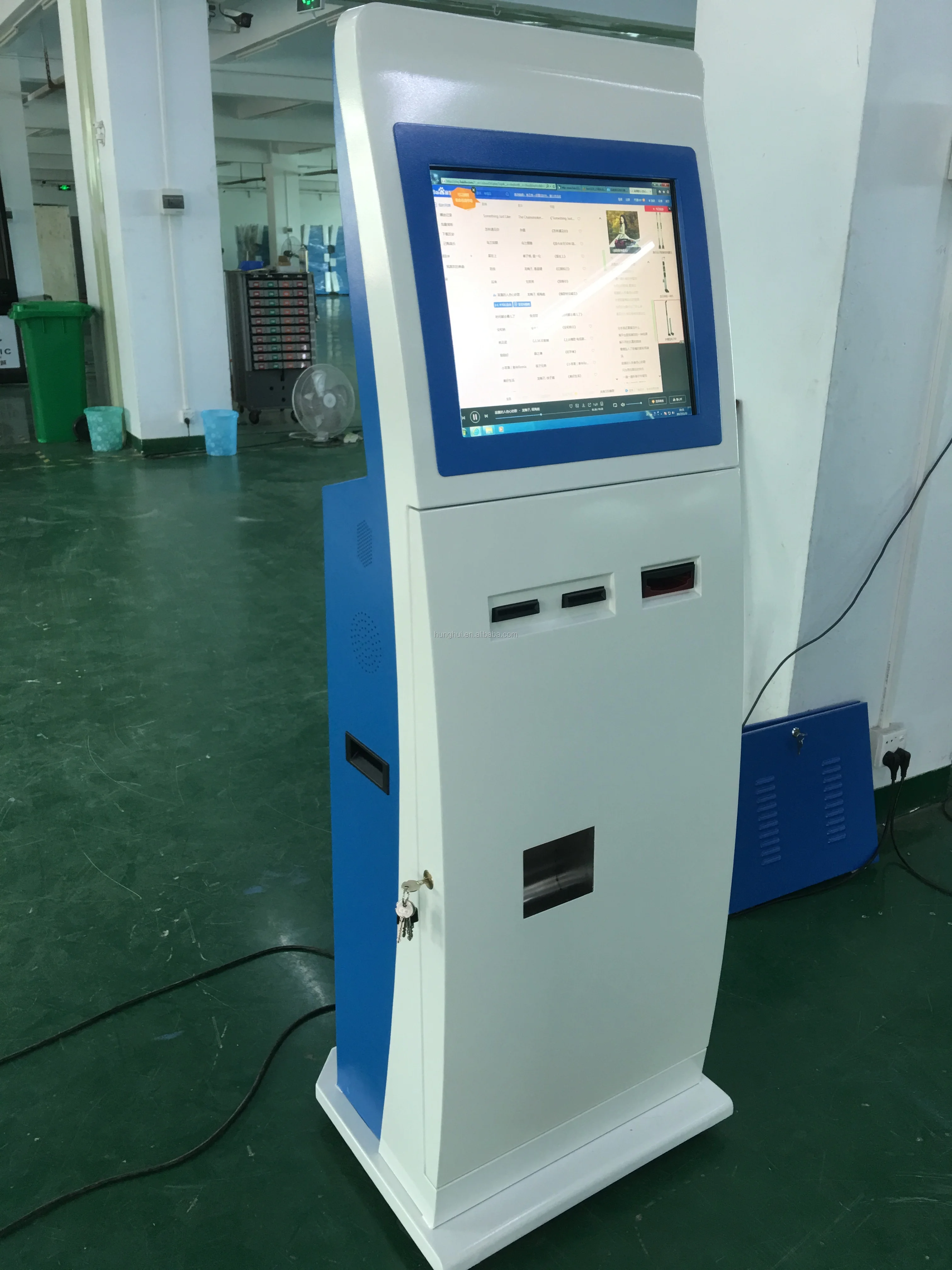 

Self-service A4 Laser Printer Kiosk / Copy Vending Machine