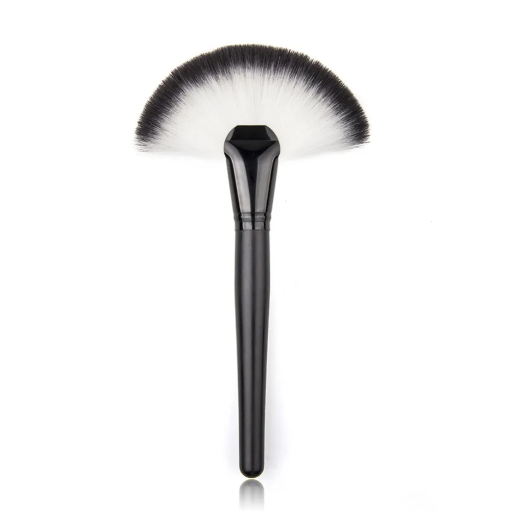 2019 Soft Makeup Large Fan Blush Powder Foundation Make Up Tool Cosmetics Brush Supplies.w | Красота и здоровье