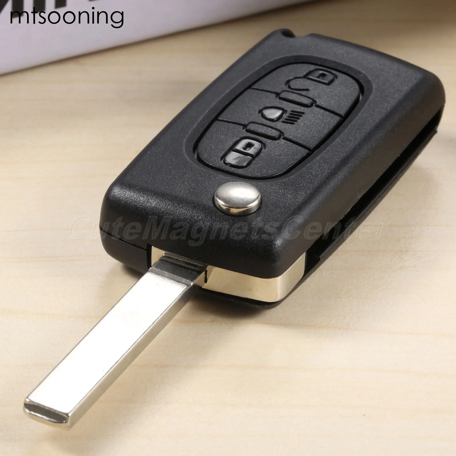 3 кнопки дистанционного ключа автомобиля 433 МГц Работа для Citroen C2 C3 C4 C5 CE0523