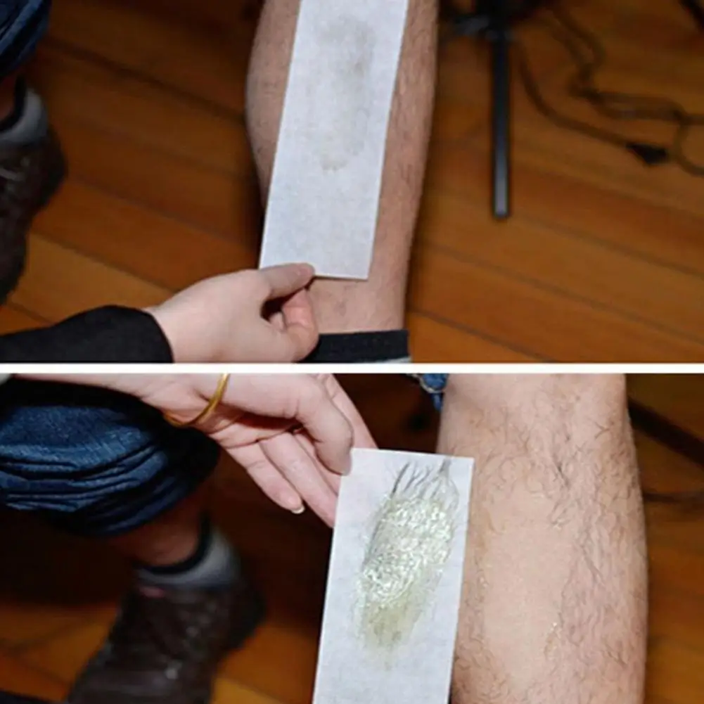 

100Pcs Disposable Non-woven Wax Depilatory Paper Leg Hair Removal Accessories Soft Hair Removal Useful