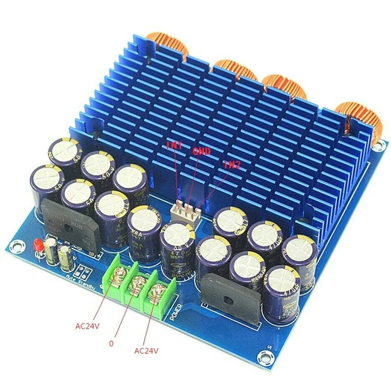 TDA8954TH 420 Вт + высокомощный двухканальный усилитель класса D плата высокоточного