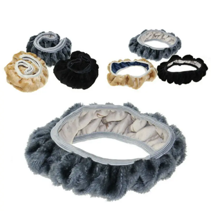 Новинка 2019 модная универсальная теплая мягкая пушистая плюшевая Автомобильная