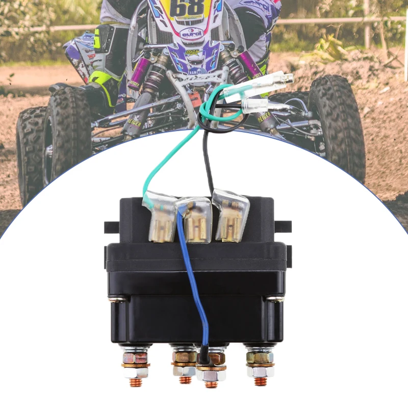 12V 500A ATV Лебедка электромагнитный пускатель реле универсальное для 9500 17000lbs UTV 4WD 4x4