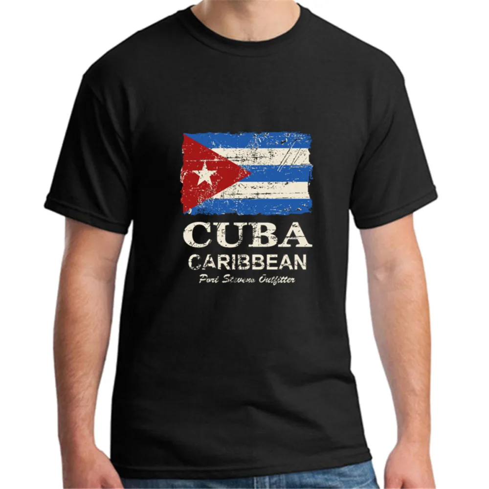 Новый флаг кубинский куба для взрослых 2019 мужские футболки Барселона футбольная