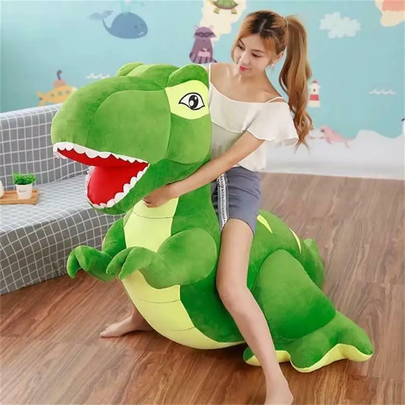 Большой тираннозавр, плюшевая игрушка, гигантский динозавр, кукла, Детская плюшевая игрушка в подарок