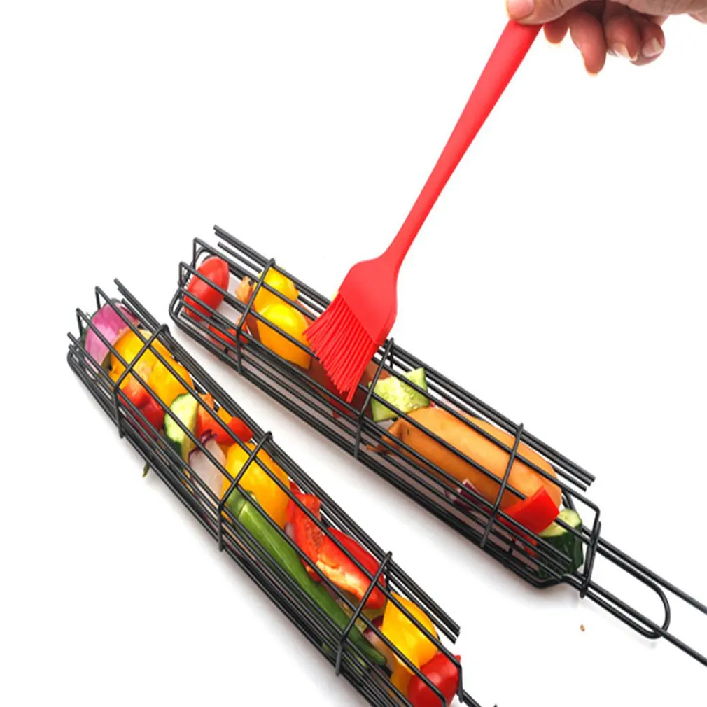 Принадлежности для барбекю сетки гриль рыба сетка клипсы овощная корзина на