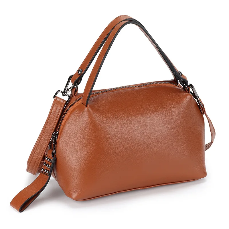 

Large Capacity Women's Handbag Genuine Leather Ladies Hand Bags Luxury Handbags Women Bags Designer Shoulder Bag Bolsa Feminina