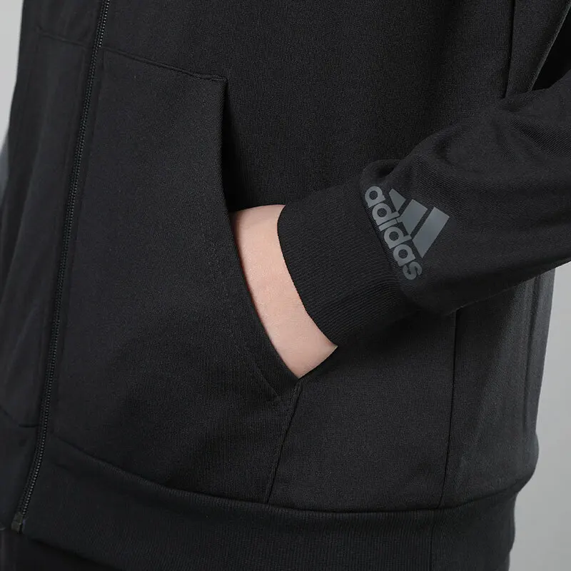 

Original New Arrival Adidas FLEECE FZ Men's jacket Hooded Sportswear