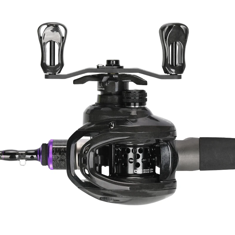 

Bait Finesse Casting Fishing Reel Dark Wolf 50 Ultralight 148g Trout Ajing Carbon Saltwater Baitcasting Reel