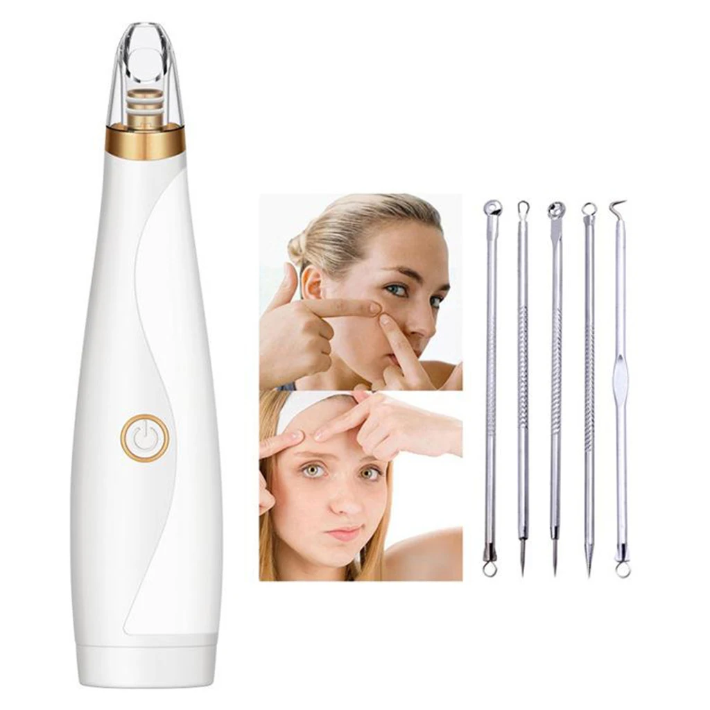 Устройство для удаления черных точек на лице 6 в 1 | Красота и здоровье