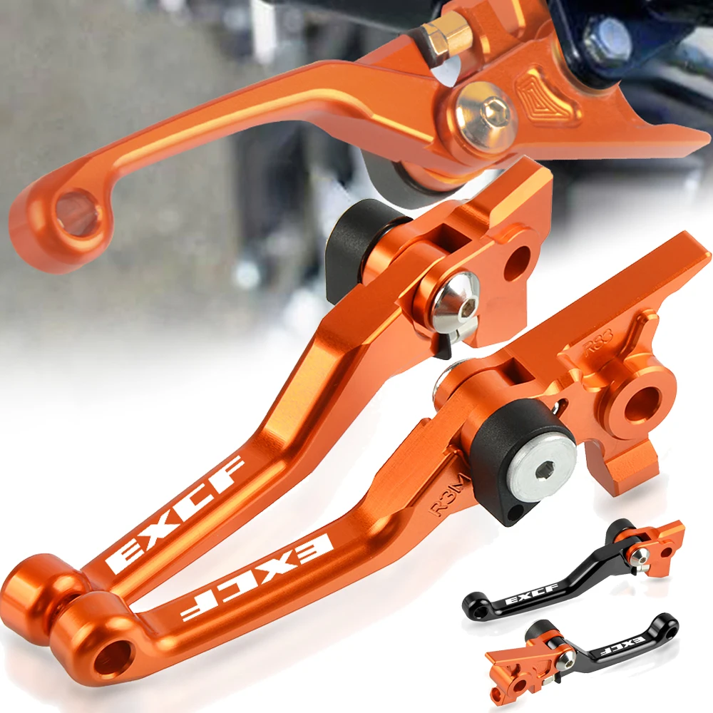 

With "EXCF" LOGO FOR 350 200 500 EXC-F 350 EXC-F EXCF (SIX DAYS) EXC F Motorcycle Brake Clutch Lever Dirt bike Pivot Lever