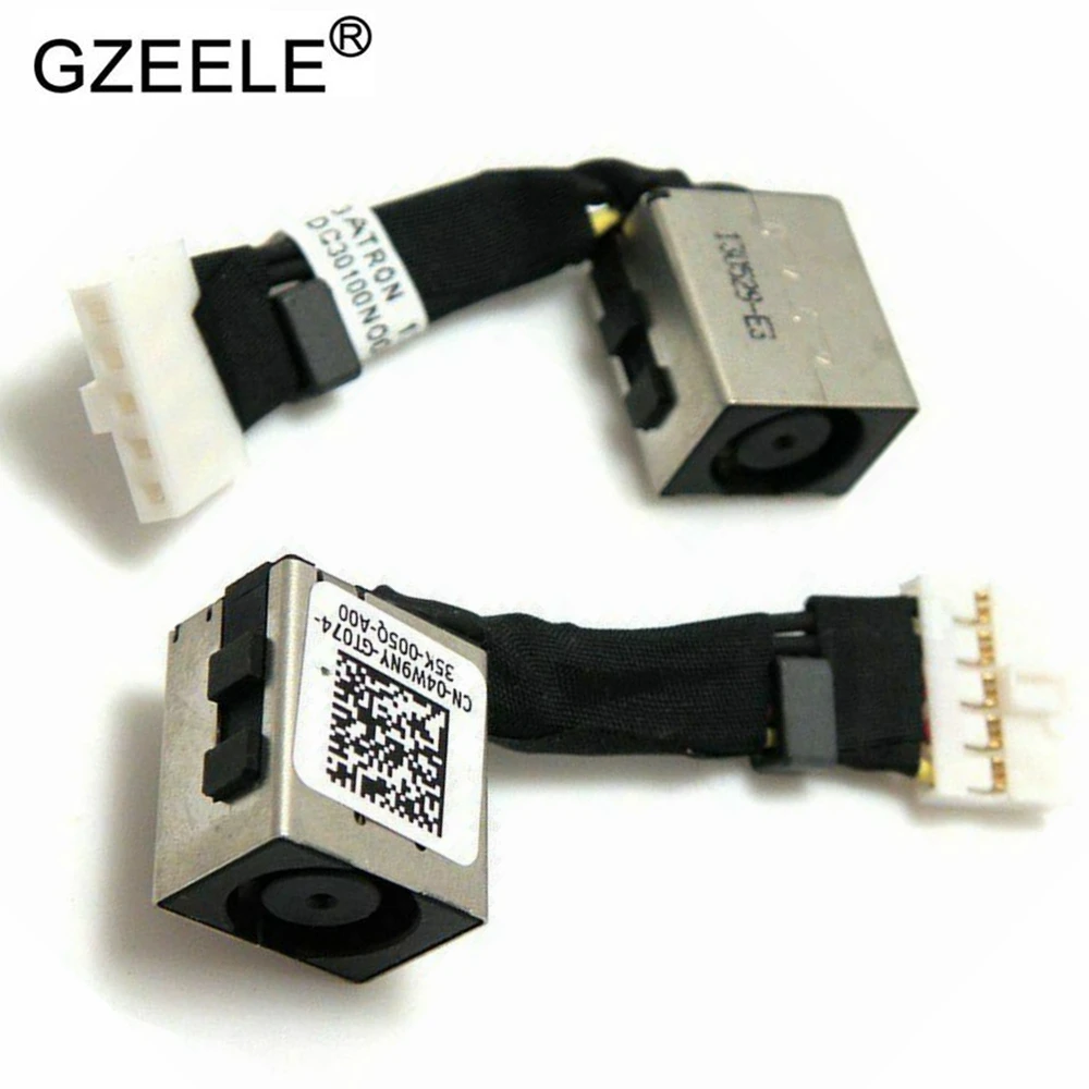 Разъем питания постоянного тока для ноутбука Dell Latitude E7240, E7250, 04W9NY, 4W9NY, DC30100NO00