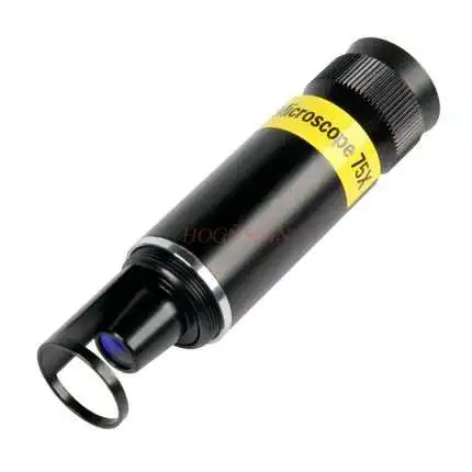 Увеличительное оборудование 75x увеличительное стекло портативный микроскоп