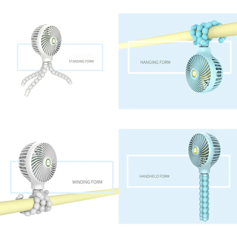 Портативный мини вентилятор с зарядкой от USB|Вентиляторы| |