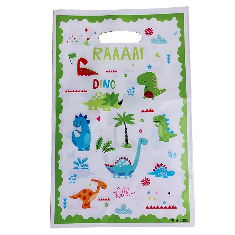 10 шт./упак. Happy Baby Shower вечерние Дети Мальчики выступает симпатичного динозавра