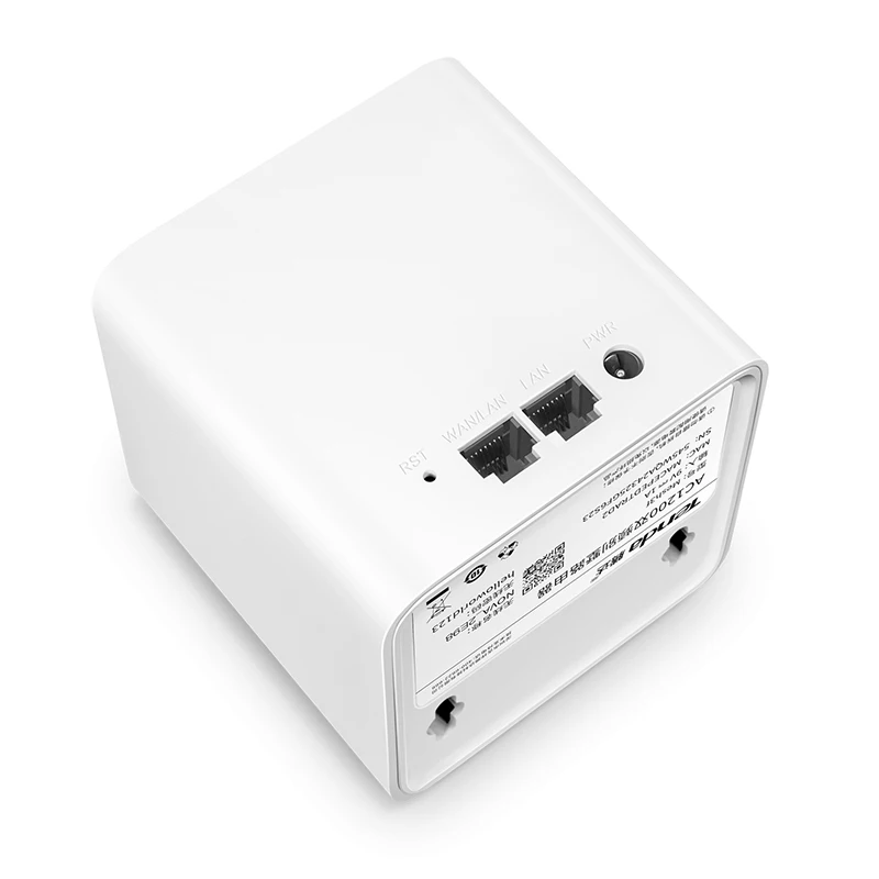 Wi Fi маршрутизатор Tenda Nova Mw3 Mesh3f для дома двухдиапазонный 2 4/5 ГГц AC1200|Беспроводные