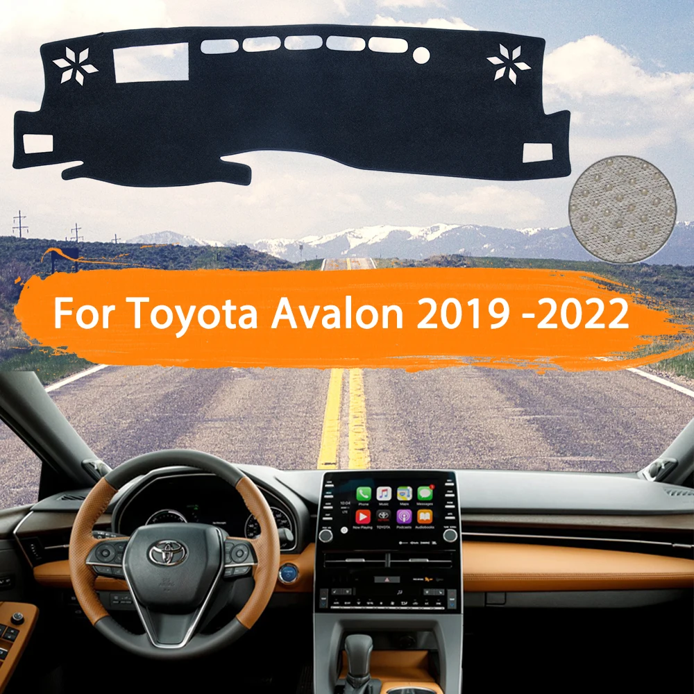 

For Toyota Avalon XX50 2019 2020 2021 2022 Dashboard Cover Decorative Dashmat Avoid light Sun Shade Carpet Car Accessories Rug