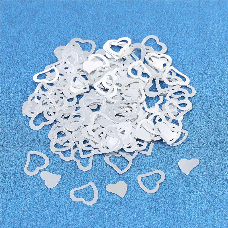 Украшение для стола в виде персикового сердца с конфетти 15 цветов|Флажки вымпелы