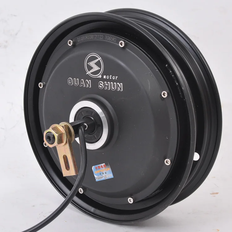

10" 205 500W QS Motor In-wheel 27H V1 Electric Scooter Hub Motor