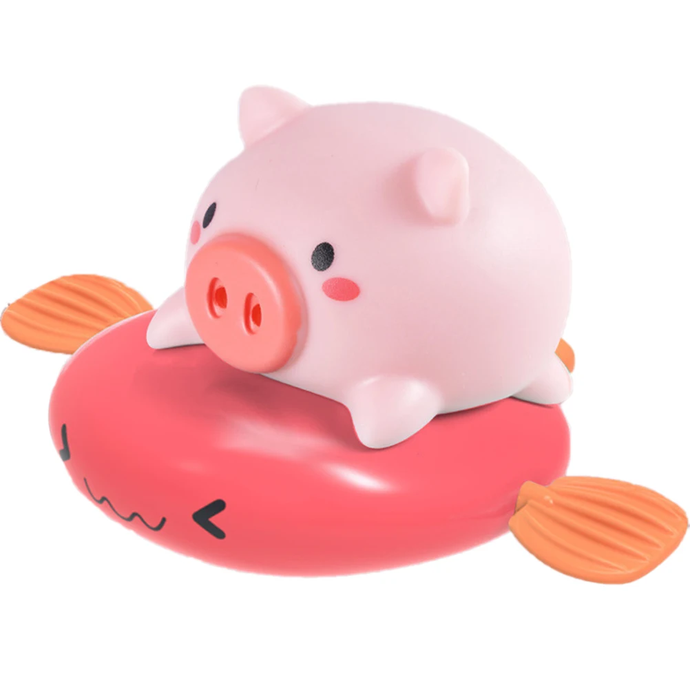 Детские игрушки для душа милая мультяшная свинка с распылителем воды заводные