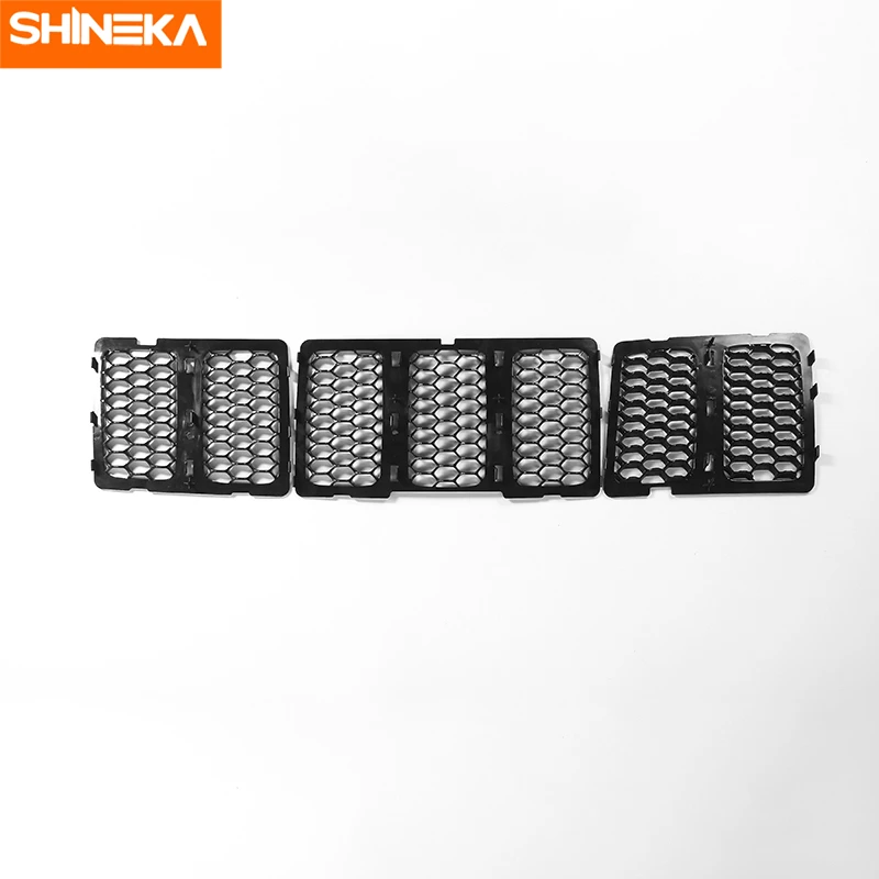 

Racing Grills For Jeep Grand Cherokee Car Front Insert Honeycomb Mesh Grille Decoration Cover For Jeep Grand Cherokee 2014-2016