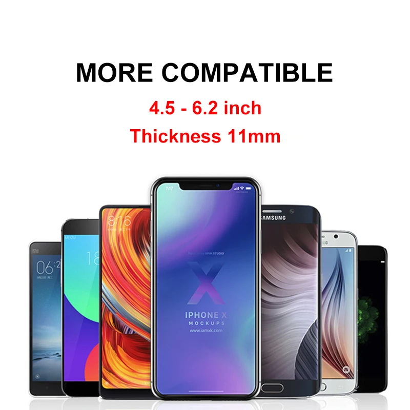 Автомобильный мини держатель для телефона iPhone Samsung Redmi Huawei вентиляционные