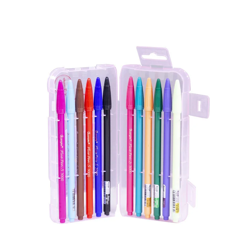 

watercolor pen for color school girl drawing pencil water based neutral marking fiber painting Korean stationery art markers