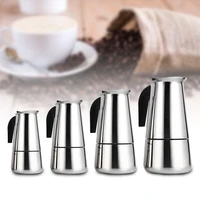 stainless steel coffee maker mocha espresso latte coffee pot siphon coffee pot drinking tool milk hob