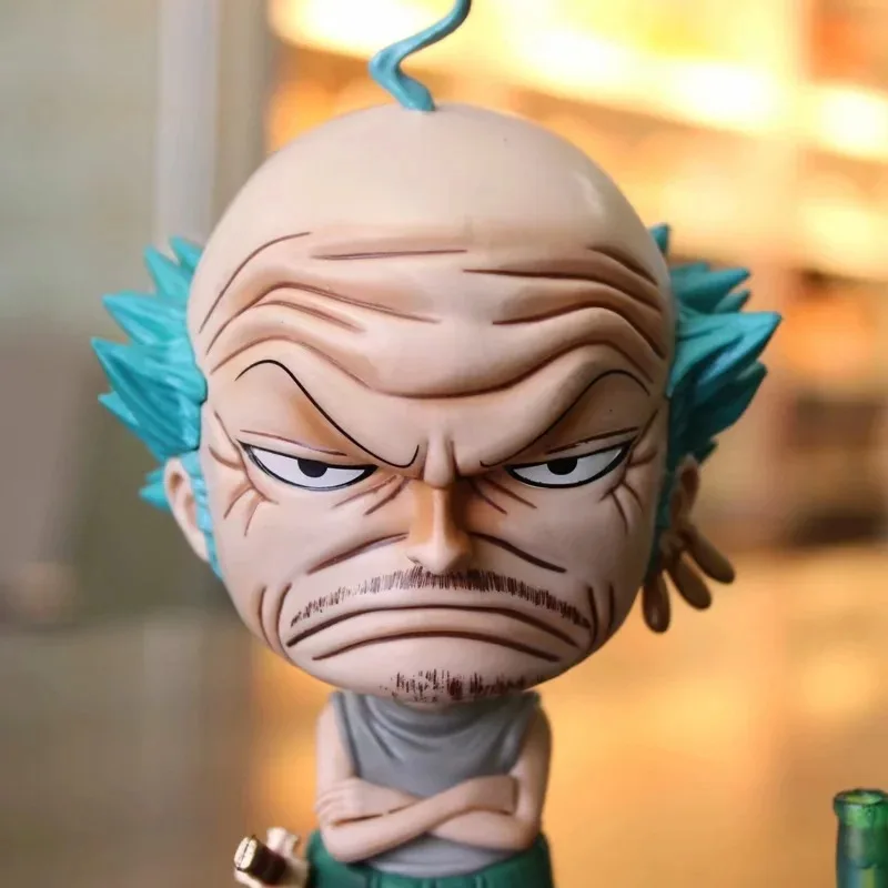

One Piece Roronoa Zoro Old Man Winebottle Sitting Ver. PVC Figure Collectible Model Toy