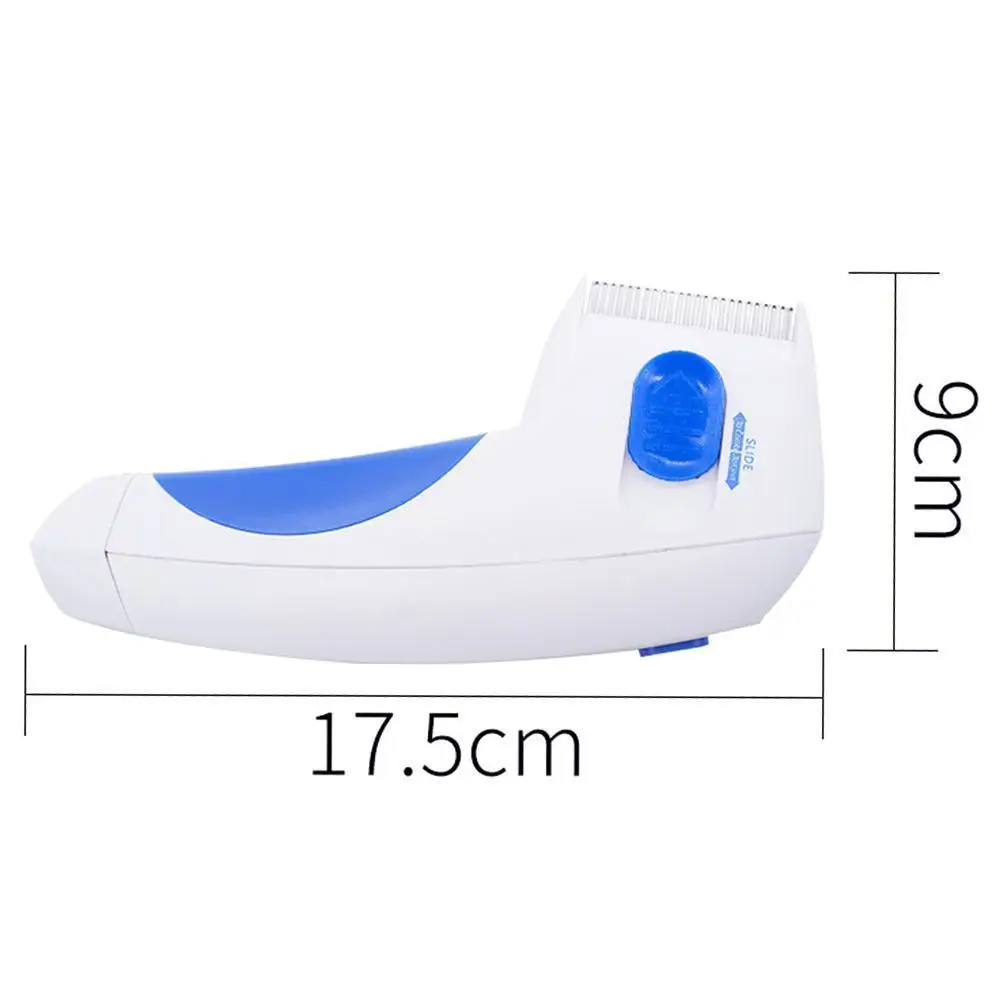 

Pet Cat Dog Electric Terminator Brush Anti Removal Electric Head Pet Lice Fleas Lice Kill Comb For Dog Cat Electronic Clean D3W5