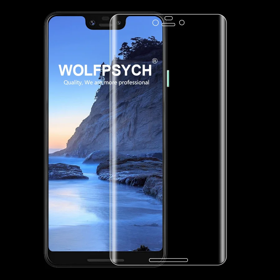 Полное покрытие экрана протектор для Google Pixel 3 XL 3a Гидрогелевая пленка 2 4 ТПУ