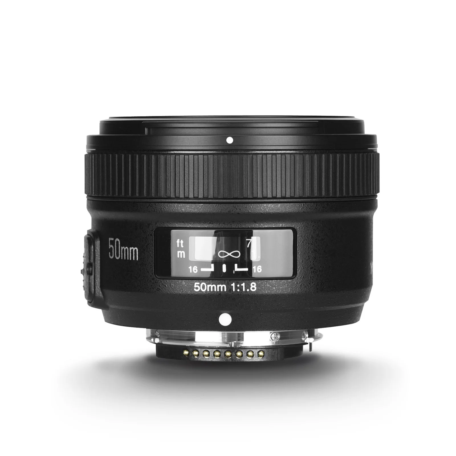 Объектив YONGNUO YN 50 мм f/1 8 Nikon AF объектив апертура Автофокус Большая диафрагма для DSLR