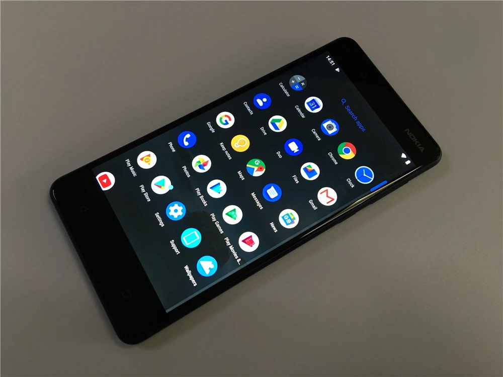 Nokia 8 Оригинальный разблокированный сотовый телефон 5 3 ''Восьмиядерный 4 Гб