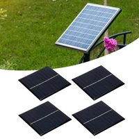 4pcs outdoor solar panel mini 0 8w 5v solar panel module system for home diy projects toys battery charging