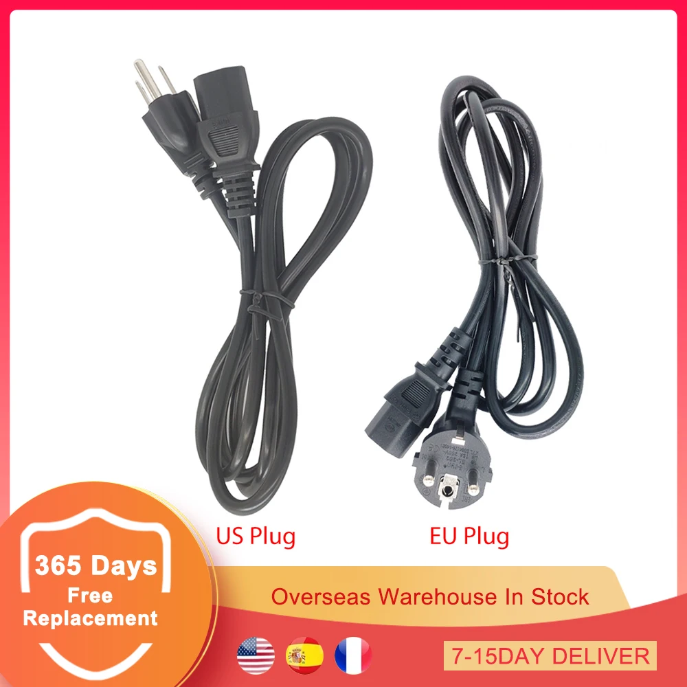 

1.5m EU US AU Plug Extension Cord PSU Power Supply Source Adapter Cable For 2000W 2400W 2600W Bitcoin BTC ETH Mining Miner