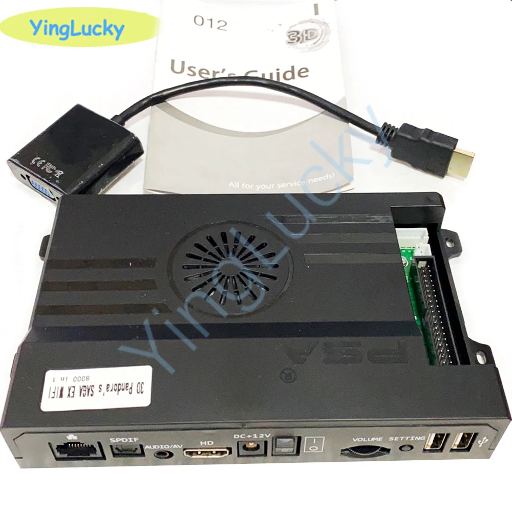 Pandora Box 3d Сага EX 10000 в 1 игровая Встроенная 128g wifi функция сохранения