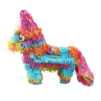 pinata rainbow donkey shape game props sugar beat creative decoration for children birthday party