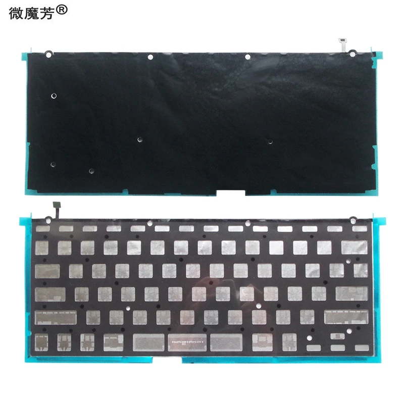 Новая накладка с подсветкой для клавиатуры MacBook Pro Retina A1398 A1278 A1286 A1369 A1466 A1370 A1465 A1502 A1425, без клавиатуры - изображение