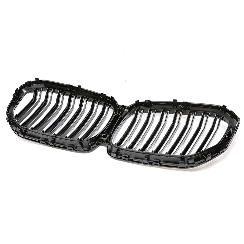 Car Front Bumper Kidney Grill Double Slat Gloss Black Grille For BMW X5 Series G05 2018-2020 Auto Accessories Replacement Part | Автомобили