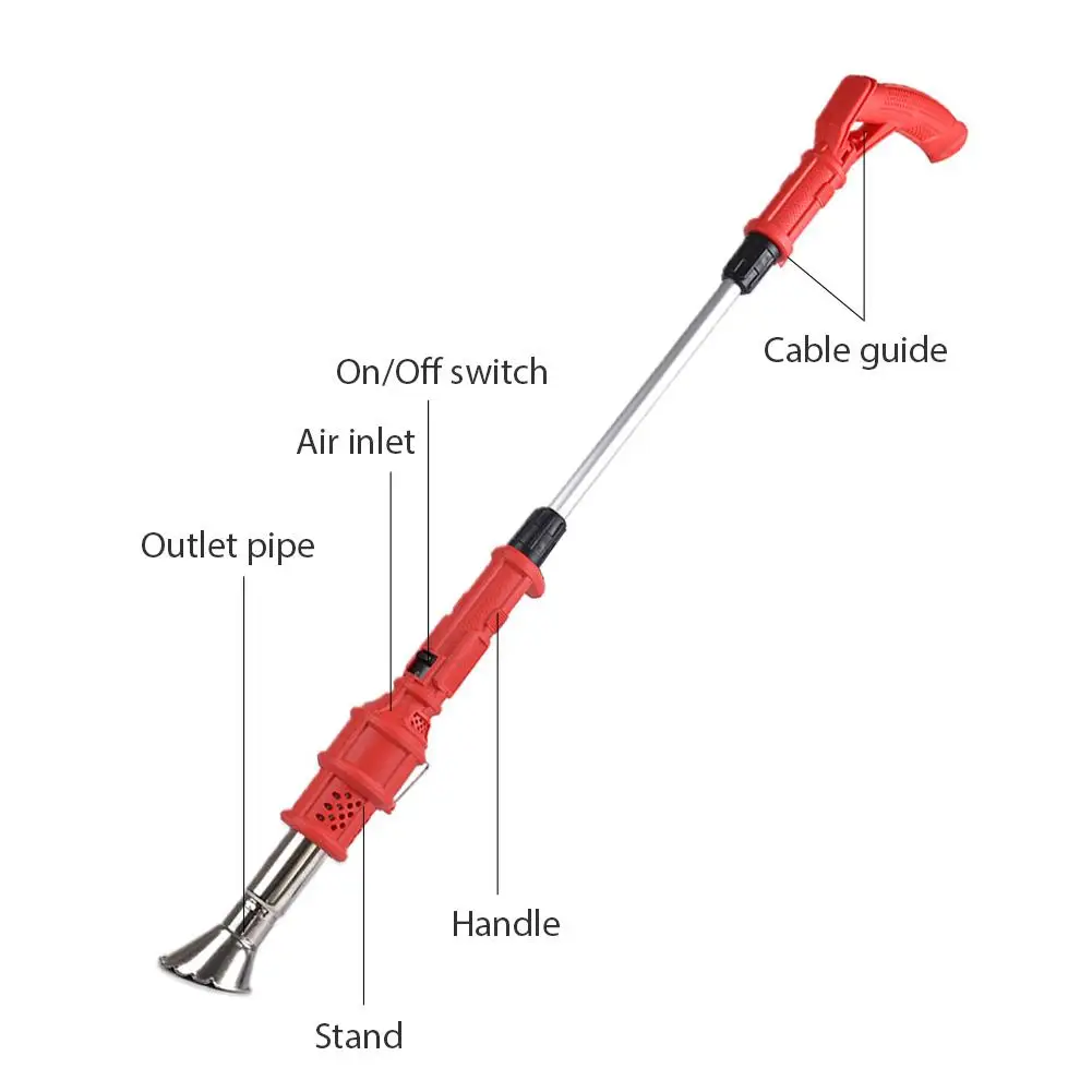 

2000W Electric Lawnmower Weeder Power Tool US/EU/UK Plug Electric Professional Weed Burner Garden Supplies