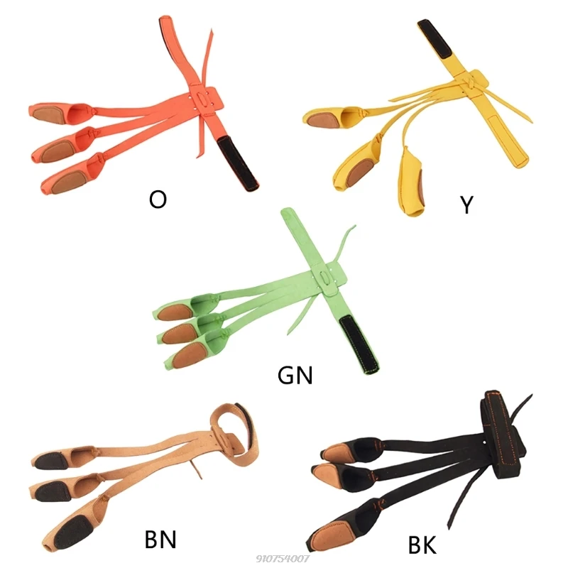 

Archery Glove Finger Tab Accessories-Double-Sided Velvet Microfiber Gloves for Recurve &Compound Bow-Three Finger Guard Dropship