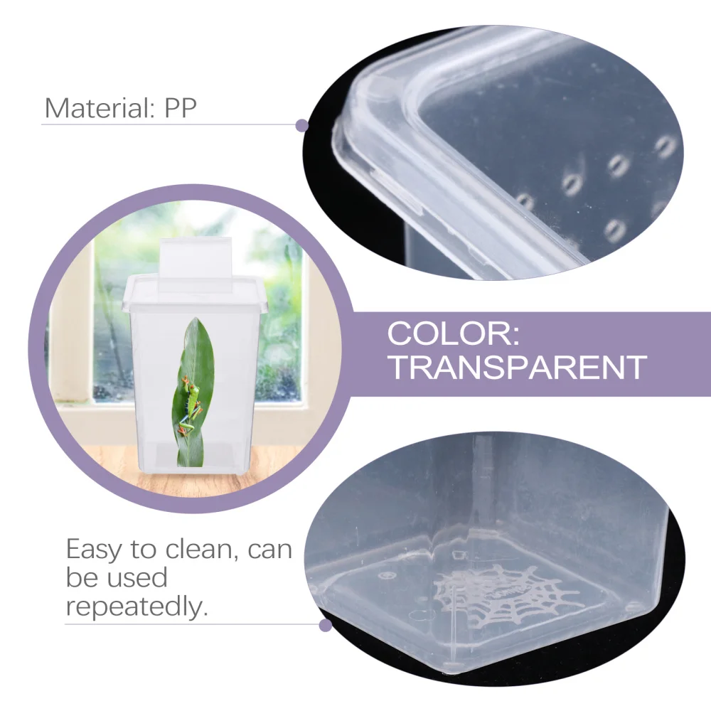 Комплект из 2 предметов для разведения рептилий коробка мини рептилия Creeper дом