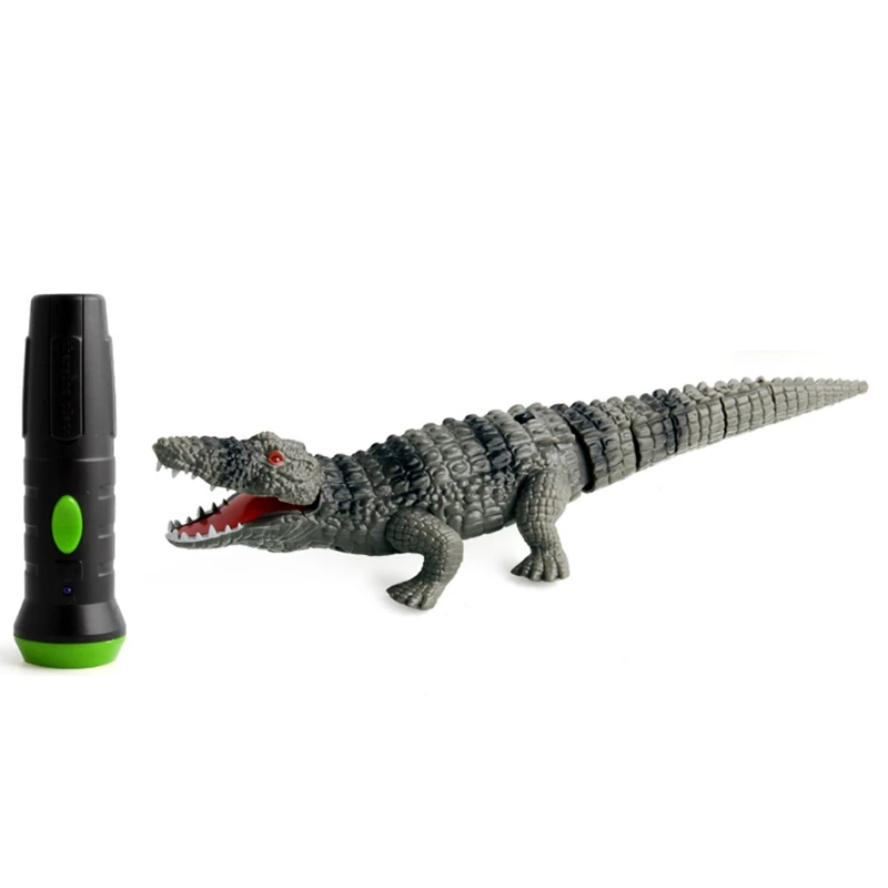 

Wireless Remote Control Mock Fake Crocodile RC Animal Prank Joke Scary Trick Toy Funny Gifts