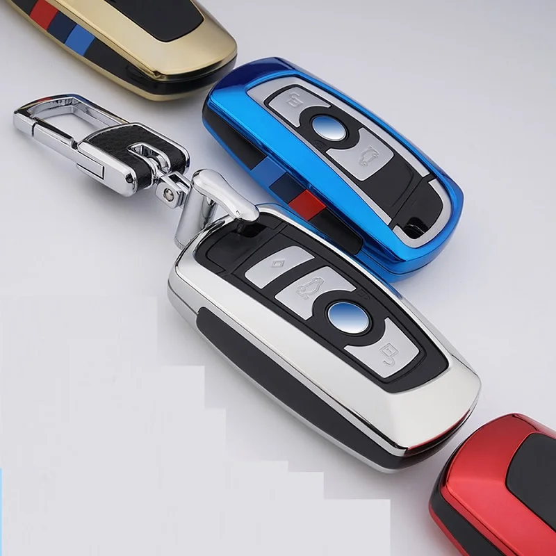 Модный чехол для автомобильного ключа из АБС пластика BMW 1 2 3 4 5 6 7 серии X1 X3 X4 X5 X6 F30