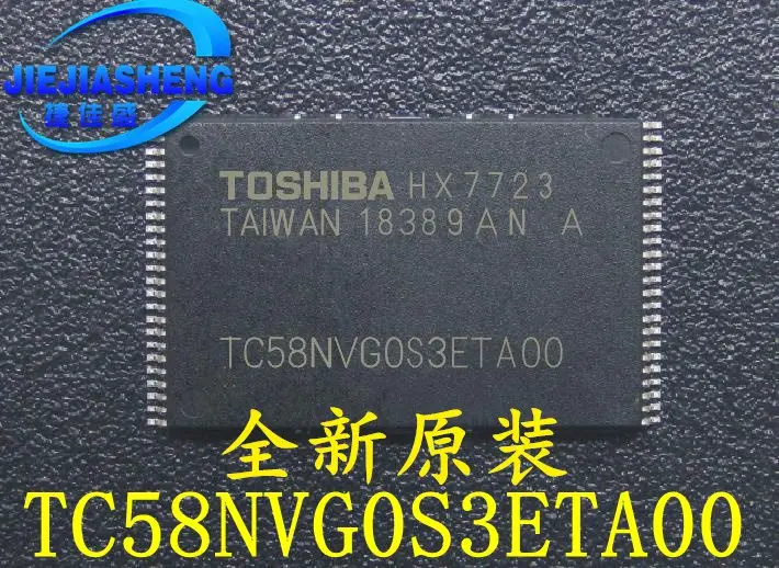 5 шт. TC58NVG0S3ETA00 TC58NVG0S3ETAOO 128MB NAND FLASH|Интегральные схемы| |