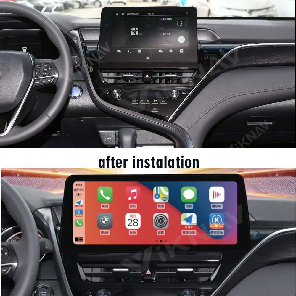 

2 Din Android head unit Car Radio For Toyota Camry 2021 car Multimedia Video Player Navigation GPS stereo receiver head unit